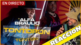 EL ALFA EL JEFE x BRAULIO FOGON - EL TONTORON TONTON (VIDEO REACCION DE UN HOMBRE)