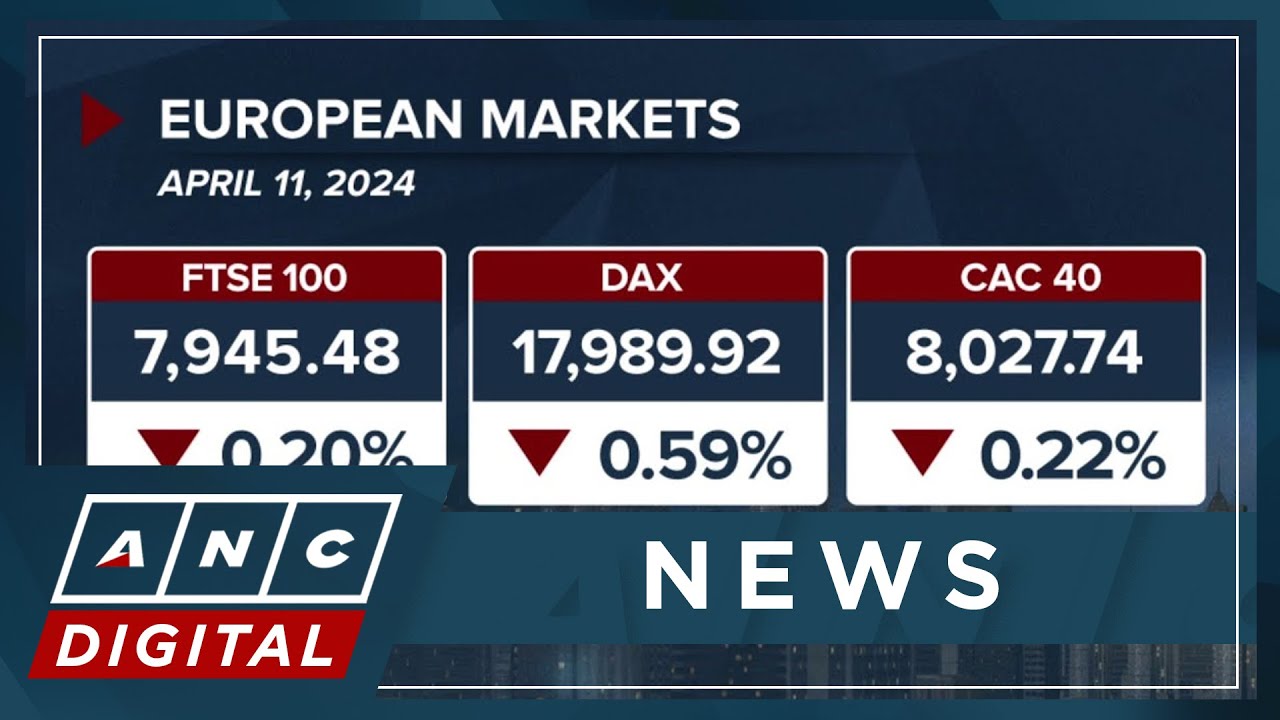 European markets down after hotter-than-expected U.S. inflation data ...