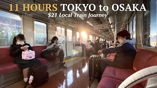 $21 TOKYO to OSAKA by Local Train (11Hour Journey) screenshot 5