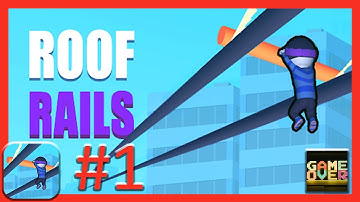 Roof Rails Walkthrough All Level 5 - 15 Gameplay ( Android / IOS )