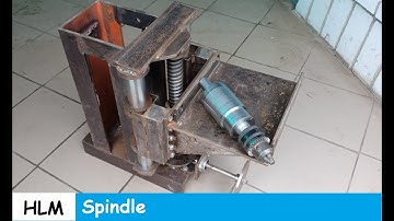 Homemade milling machine from scrap part 2