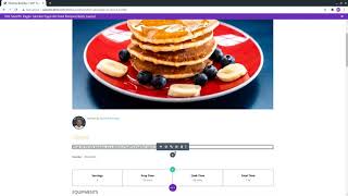 Recipe Cuisine - Divi Module