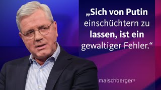 Amira Mohamed Ali und Norbert Röttgen über den Ukraine-Krieg und die Lage in Nahost I maischberger