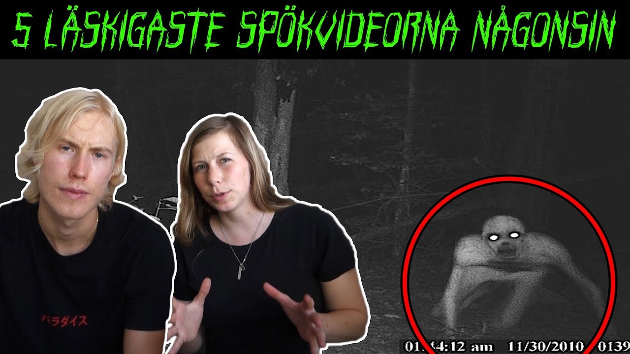 5 LÄSKIGASTE SPÖKVIDEORNA NÅGONSIN - DEL 2 ft. Johanna Berg