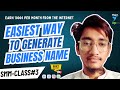 Free Business Name Generator - Easy &amp; Unique Brand Name Ideas