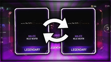 BACK TO BACK "MALICE" REACTION! HILARIOUS DAGGER SUPPLY DROP REACTION! (BO3 New Malice Opening)