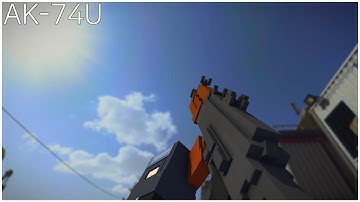Mine-imator Reload Animation: AK-74UN