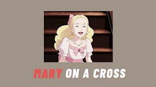 mary on a cross (sped up) lyrics | tiktok version Resimi