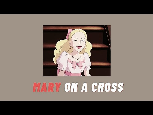 mary on a cross (sped up) lyrics | tiktok version class=