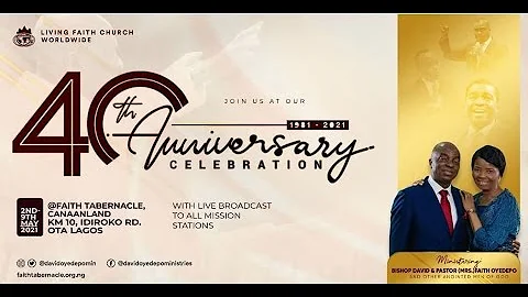 DOMI STREAM: DAY 5 | 40TH ANNIVERSARY PROPHETIC FEAST | HOUR OF VISITATION | 6, MAY 2021