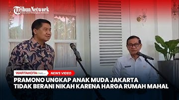 Gubernur Pramono Ungkap Anak Muda Jakarta Tidak Berani Nikah karena Harga Rumah Mahal