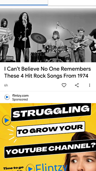 I can't believe No one Remembers These 4 Hit Rock Songs from 1974