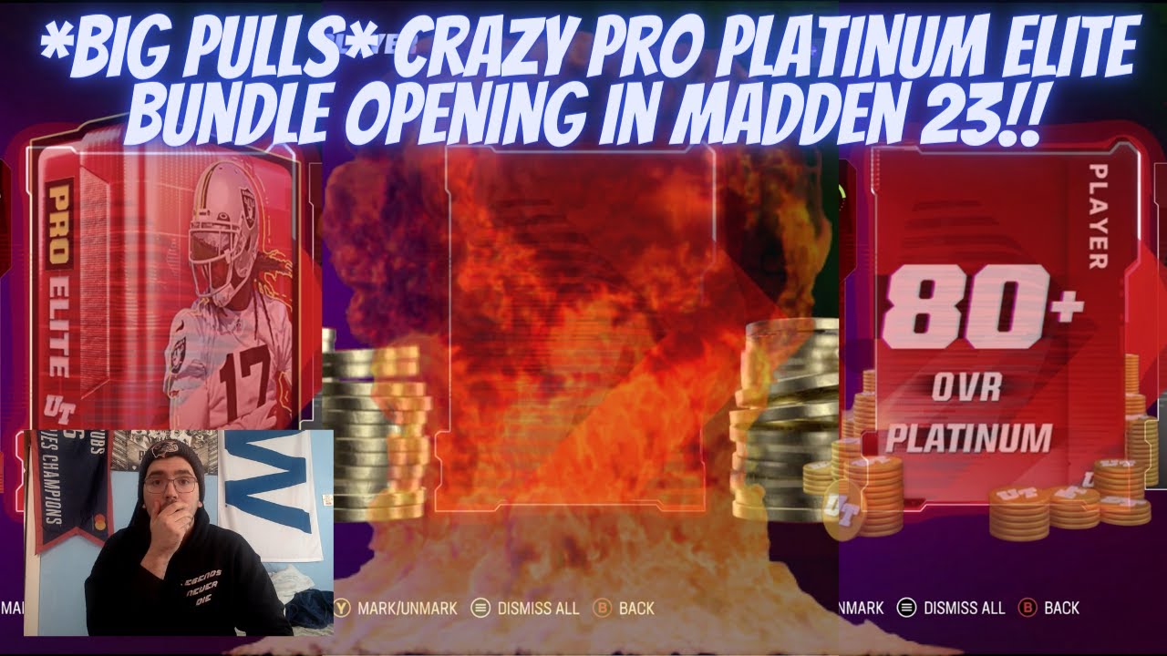 *BIG PULLS* CRAZY PRO PLATINUM ELITE BUNDLE OPENING IN MADDEN 23!! BEST BUNDLE IN MADDEN 23??