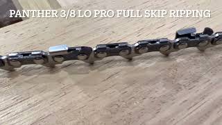 Panther 3/8 lo pro full skip ripping