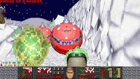 Doom 2, 12 MORE Days of Doommas, Map 03 Mount Frosting (NM) - 1:54.31