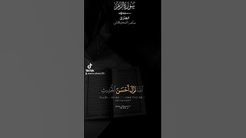 ماهر المعيقلي ❤️ {سورة الزمر}#ماهر_المعيقلي #القارئ_ماهر_المعيقلي #سورة_الزمر #قرآن #quran #muslim