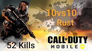 52 kills 10vs10 Kill Confirmed Firing Range COD Mobile Game Play || ActionGamer