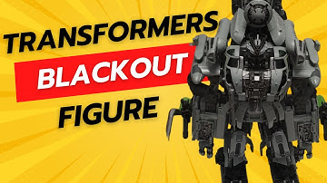 Transformers Blackout Toy: Step-by-Step Helicopter to Robot Transformation