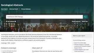 SocialWork Library Research, Validating Ideas
