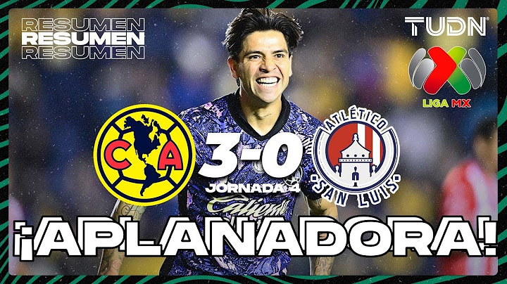 HIGHLIGHTS | América 3-0 Atlético de San Luis | Liga Mx - CL2025 J4 | TUDN