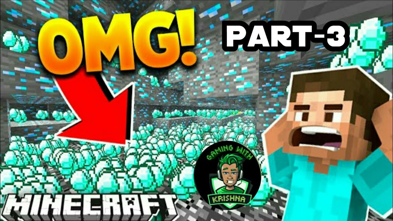 I finally got diamond 💎 in Minecraft || Survival series part-4 ...