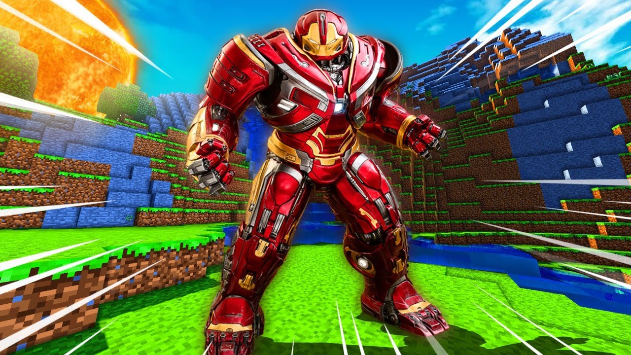 Creamos A Hulkbuster Legendario En Minecraft Máquinas Legendarias En Minecraft - hulkbuster roblox game