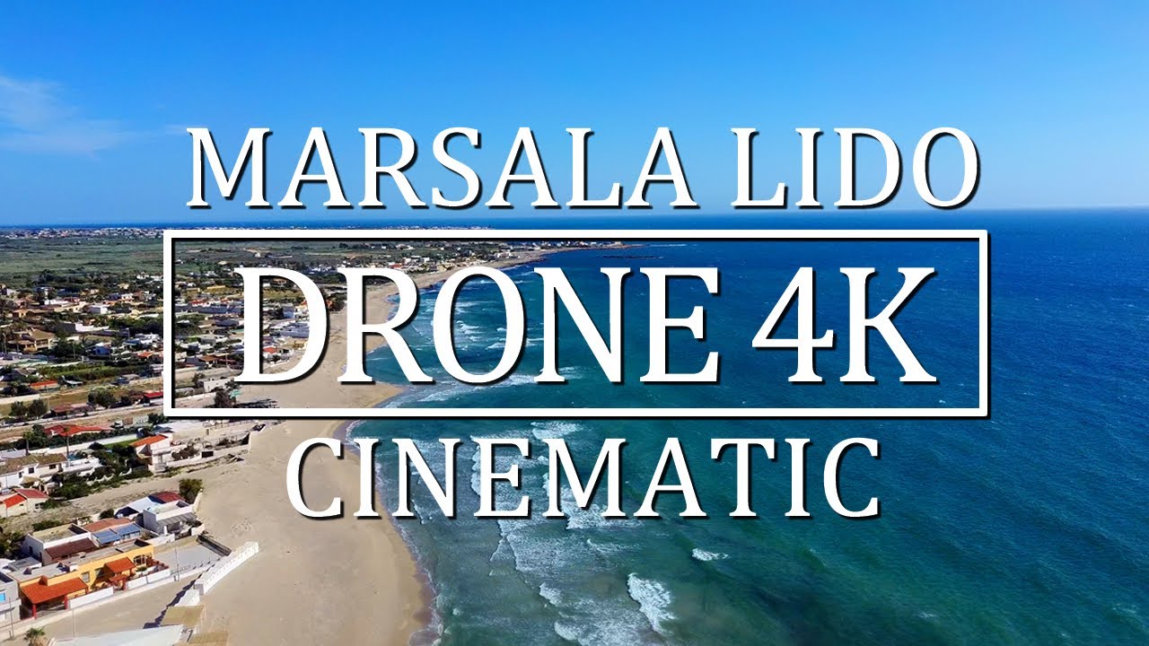 Drone Marsala Lido 4k Cinematic