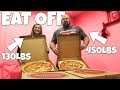 PIZZA EAT OFF | VERY WET FIRST DATE?!?!