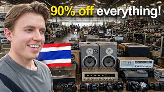 Inside Bangkok's LARGEST Second Hand Electronics market!