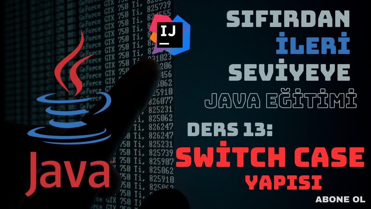 Switch Case Yapısı - Koşullu İfadeler - YouTube