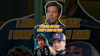 Toto Wolf on Lewis Hamilton, Kimi Antonelli and Max Verstappen #formula1 #f1