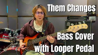 Them Changes - Thundercat (Bass Cover w/ Looper Pedal)