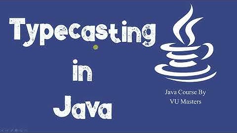 Type Casting in Java | Java | Lecture 48 | Urdu | Hindi | Home School