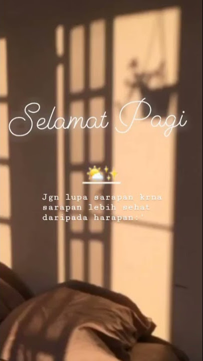 Story wa selamat pagi