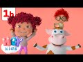 Lola la vache 🐮 | Chansons pour Enfants avec des Animaux | HeyKids en Français