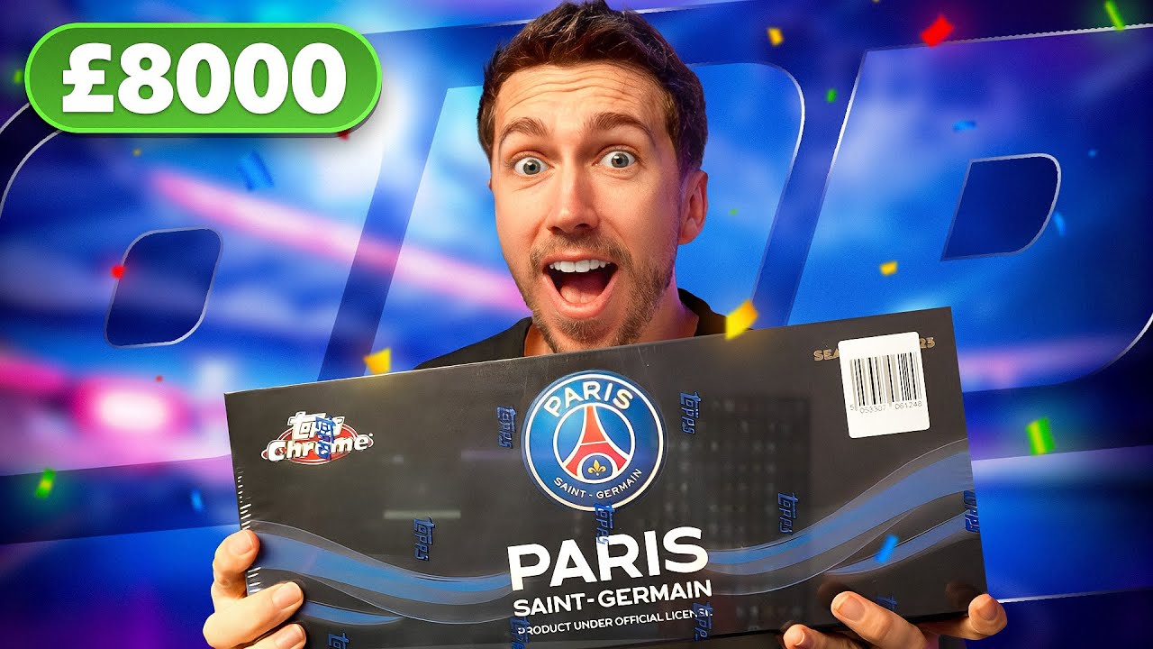 I Opened A £8000 Football Box For 100,000 Subscribers!