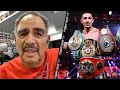 ABEL SANCHEZ REACTS TO LOPEZ DEFEATING LOMACHENKO "TEOFIMO CLOSEST THING TO DURAN IN 35 YEARS!"