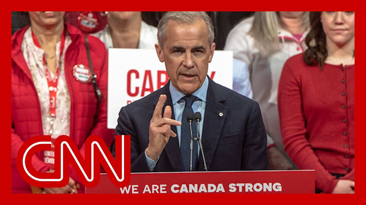 Hear Mark Carney’s message to Trump after stunning election win