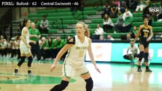 Region 8 7A Championship Highlights: Buford vs Central Gwinnett