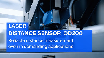 Laser distance sensor OD200 - Reliable distance measurement even in demanding applications