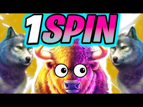 1 SPIN MAX BET BONUS‼️