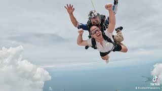 Skydiving in thiland with nepali instructor.,,,