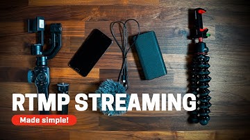 RTMP and IRL Streaming made simple!