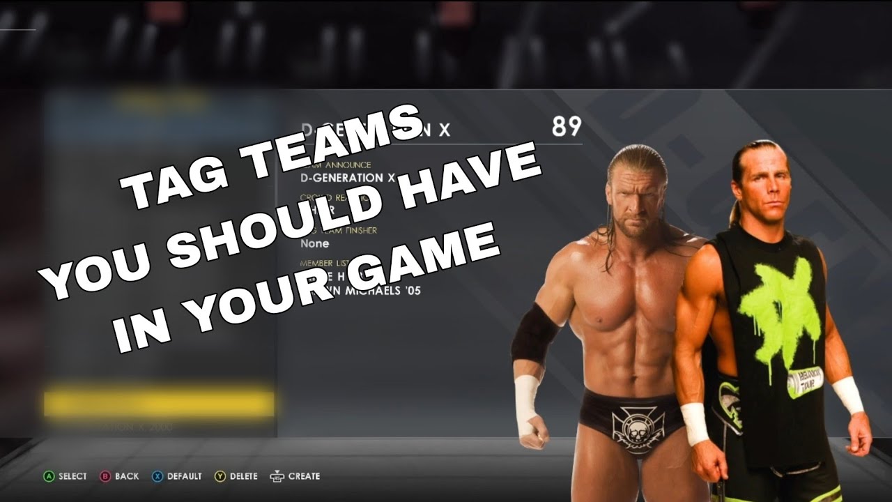 WWE 2K22 Tag Teams You SHOULD HAVE in Your Game YouTube