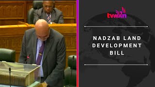 Nadzab land development Bill