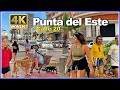 【4K】WALK Calle 20 PUNTA del ESTE 2022 Uruguay vlog 4k video