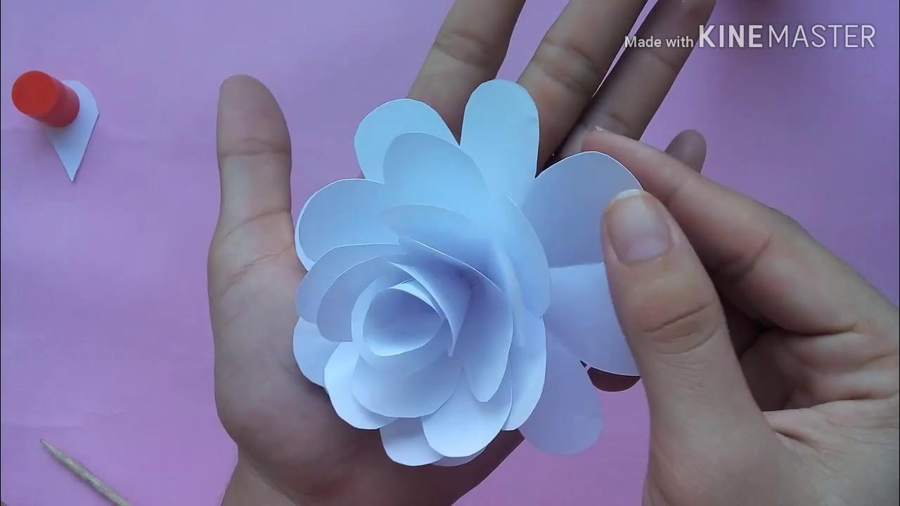 Como fazer flor de papel | FAça Você Mesmo - thptnganamst.edu.vn