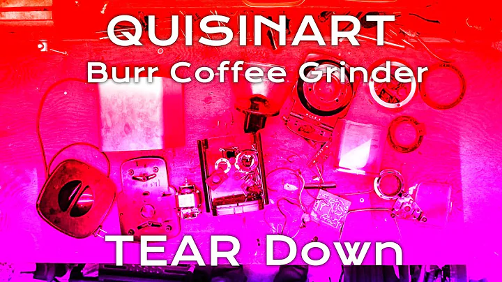 Cuisinart Burr Coffee Grinder Teardown