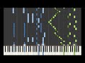 Path of the wind from my neighbor totoro piano duet synthesia