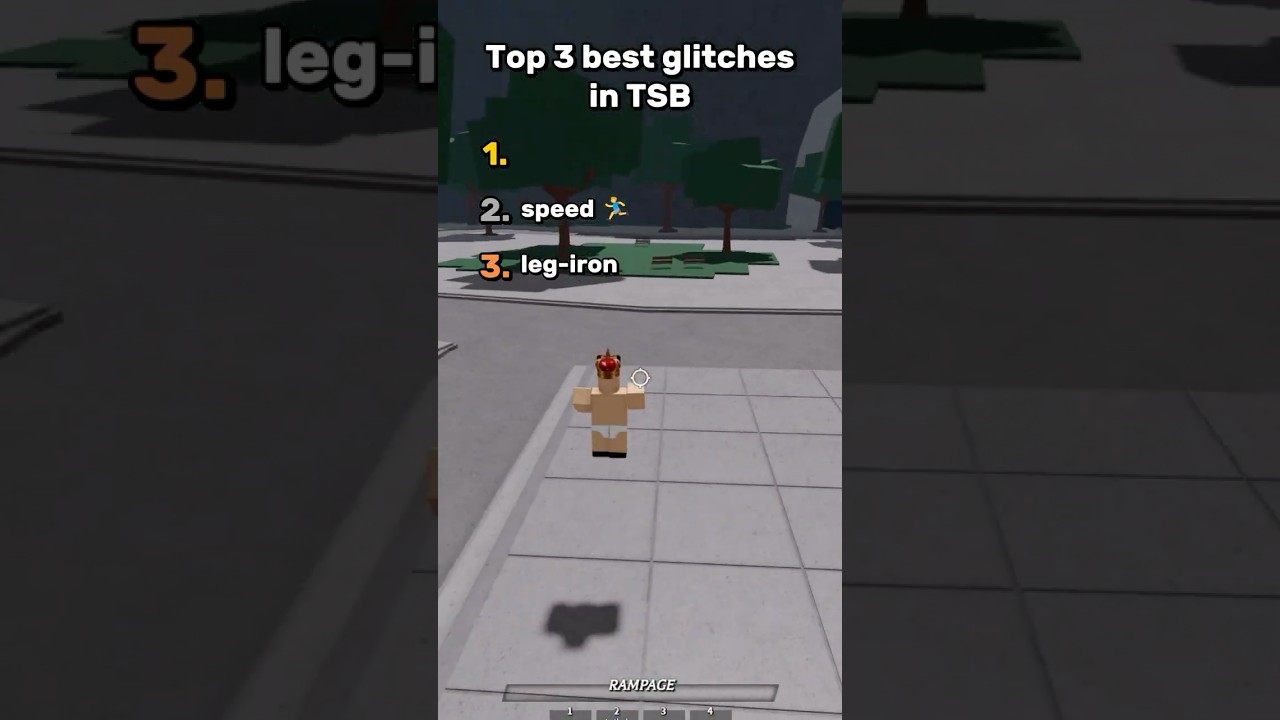 Top 3 best glitches in TSB  